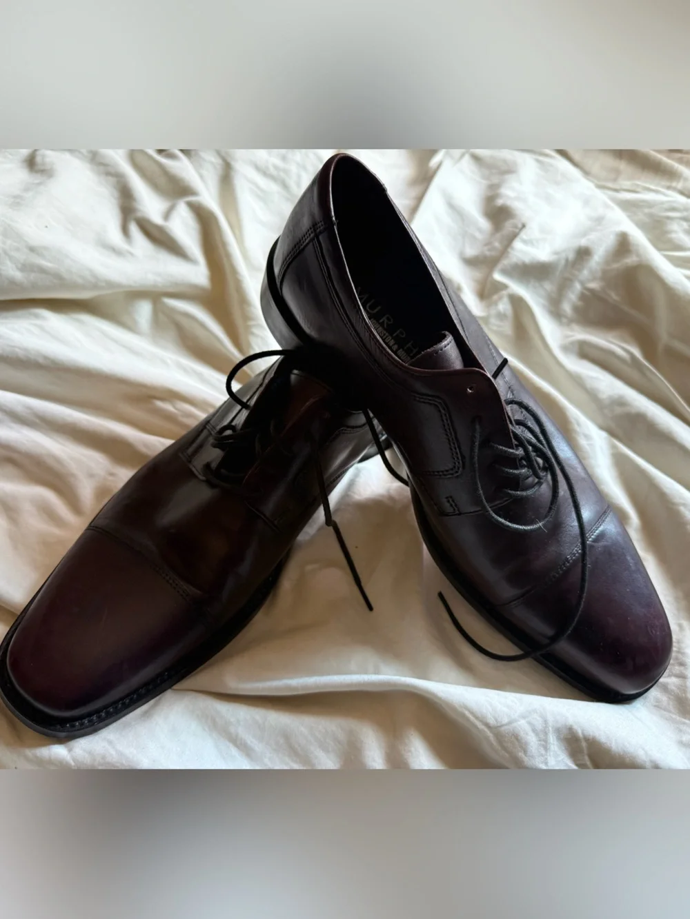 Johnston & Murphy - BURGUNDY Cap Toe Lace-Up | NOVICK 59-11703